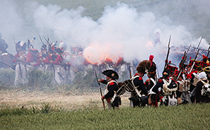 Battle of Waterloo : 200th Anniversary : Re-enactment :  Photos : Richard Moore : Photographer